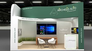 3D booth stall