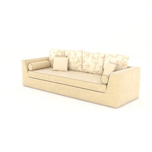 3d model of classical velvet