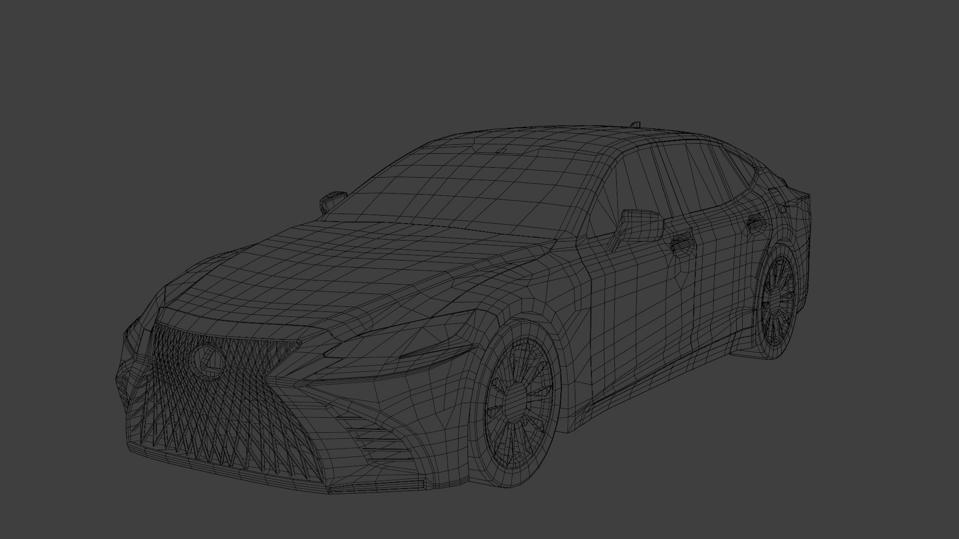 Lexus LS 3D Model - TurboSquid 1799048