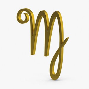 3d astrological signs zodiac scorpio model