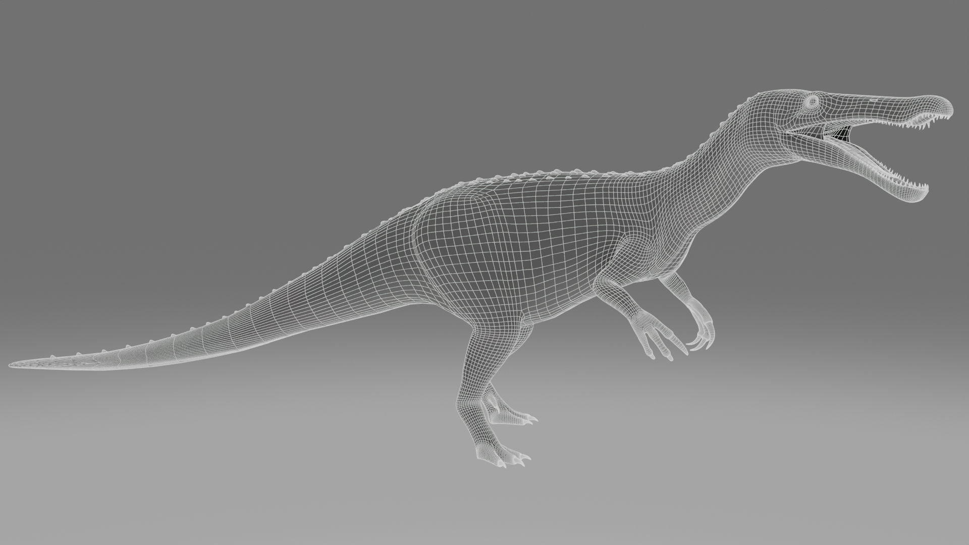 3d Baryonyx Walkeri Model Turbosquid 1575026 