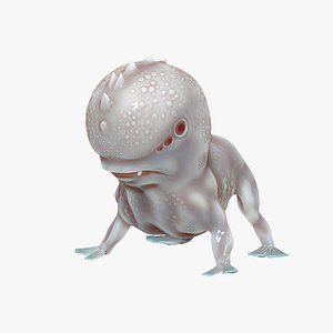 sci-fi baby c4d free