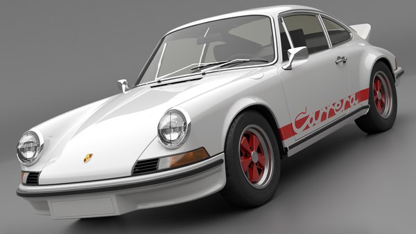 ポルシェ911カレラRS 2.7ツーリング19733Dモデル - TurboSquid
