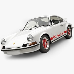 3D porsche 911 carrera rs
