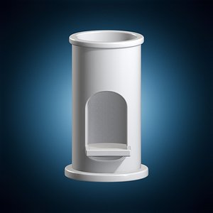 Column Dice Tower 3D Printable Model 3D