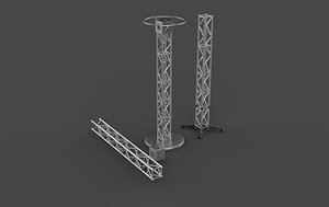 3D BOX TRUSS 3D model model