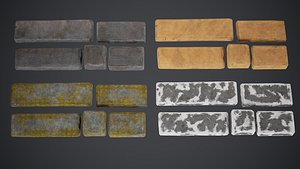 Stone Path -PBR Texture 3D