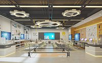 Modern STEM Classroom Maker Lab Interior