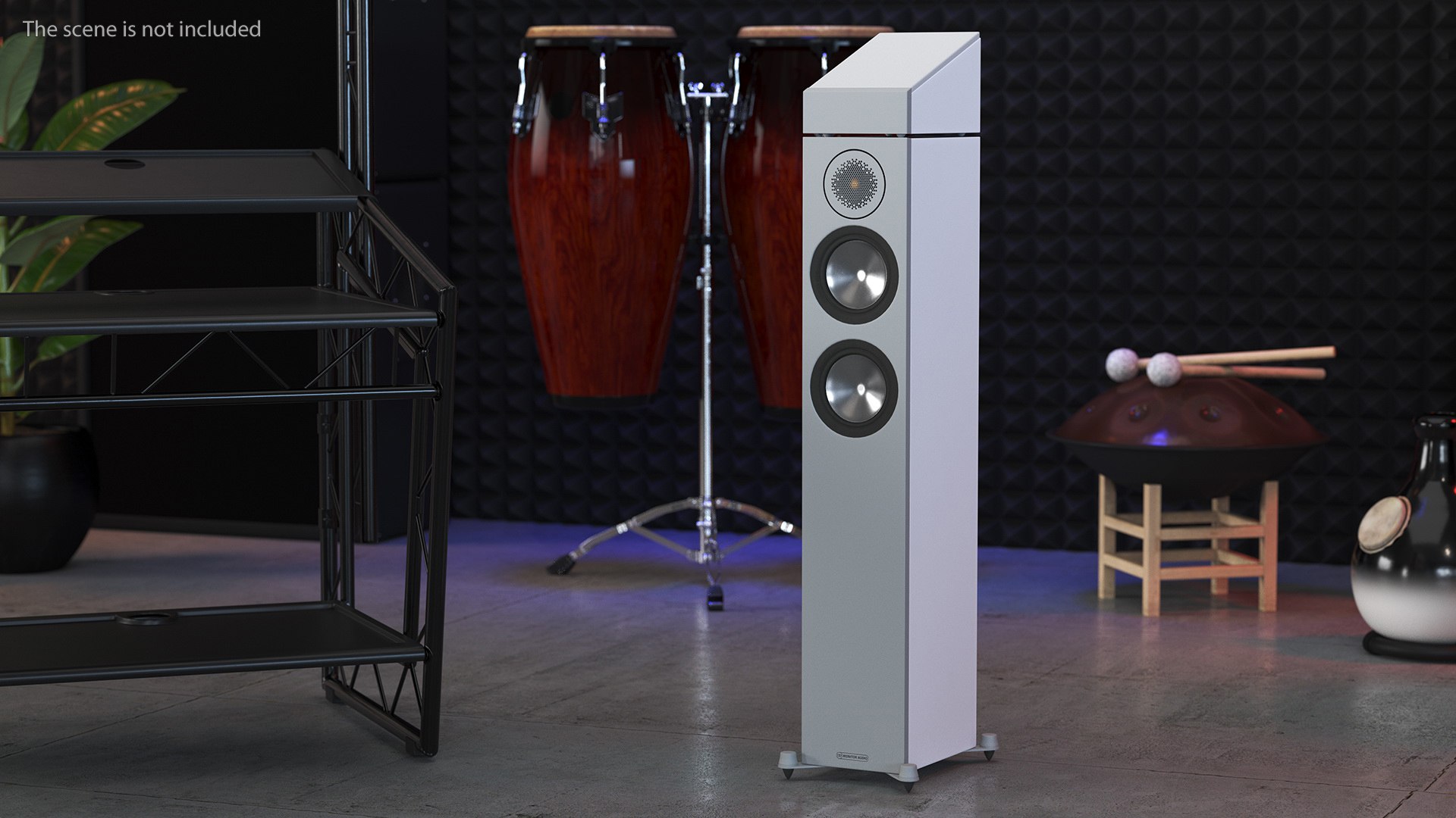 Bronze AMS Dolby Atmos White Model - TurboSquid 2136669
