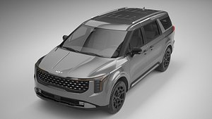 Kia Carnival HEV 2025 3D model