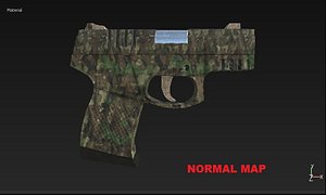 Pistol Camouflaged / Pistola Camuflada