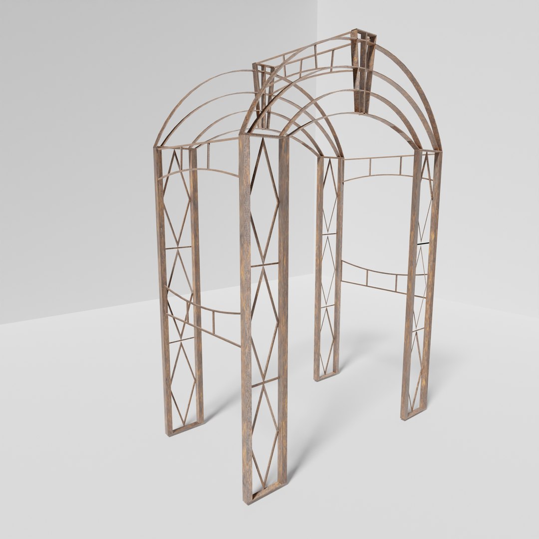 Arbor Art Deco Model - TurboSquid 2054252