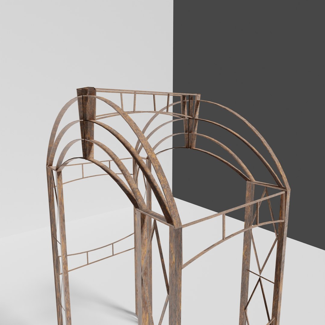 Arbor Art Deco Model - TurboSquid 2054252