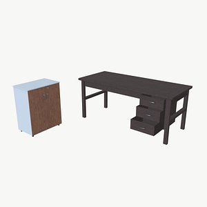 3D model Self and table