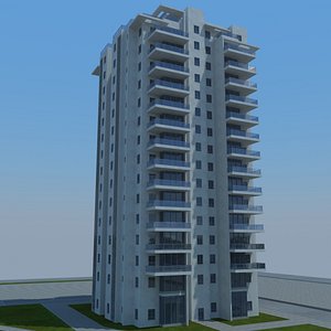 buildings 1 9 3d model
