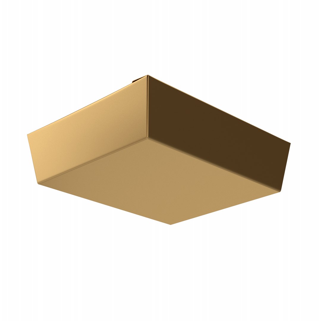 Gold Food Container 2 3D Model TurboSquid 2038215