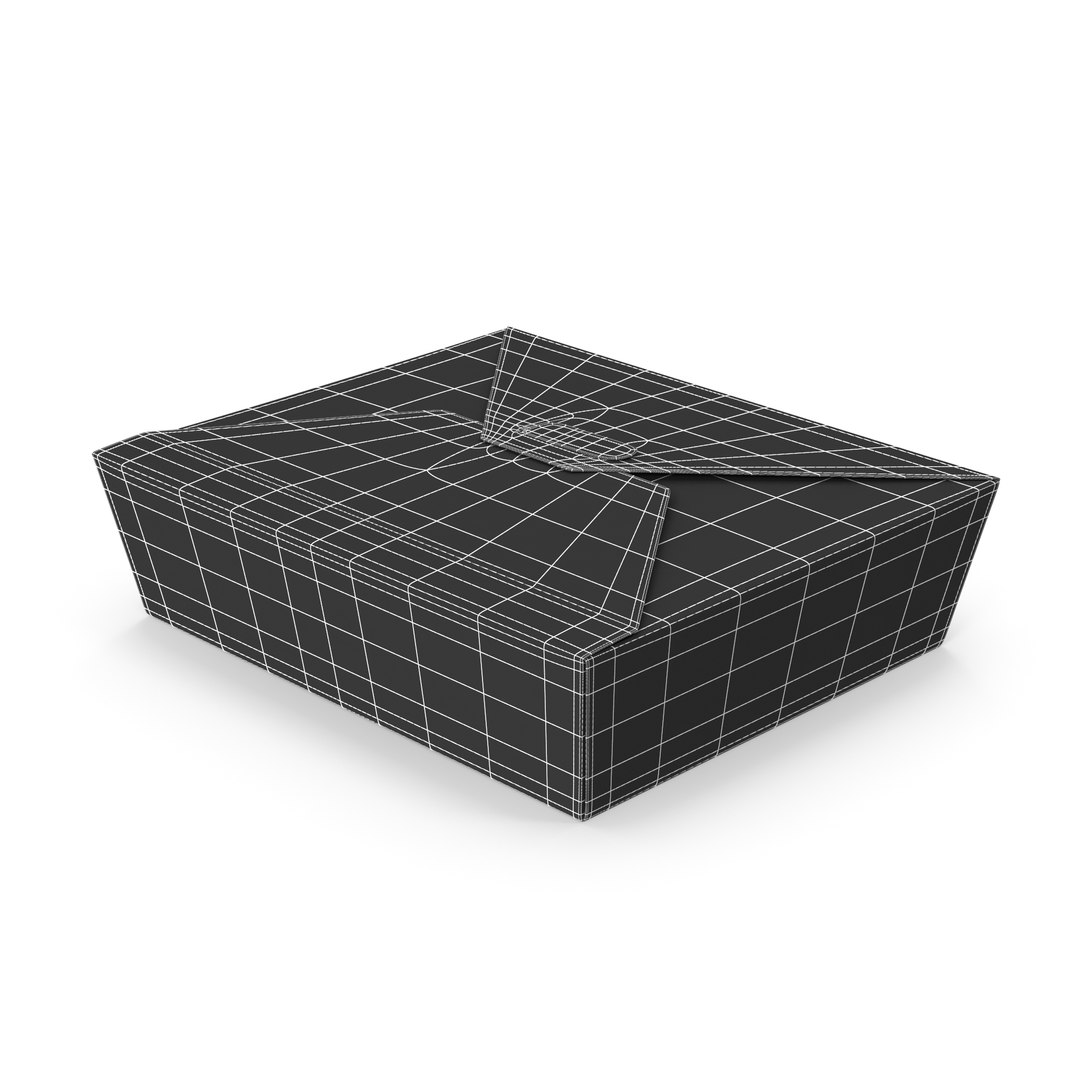 Gold Food Container 2 3D Model TurboSquid 2038215