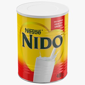 3D model nido instant milk