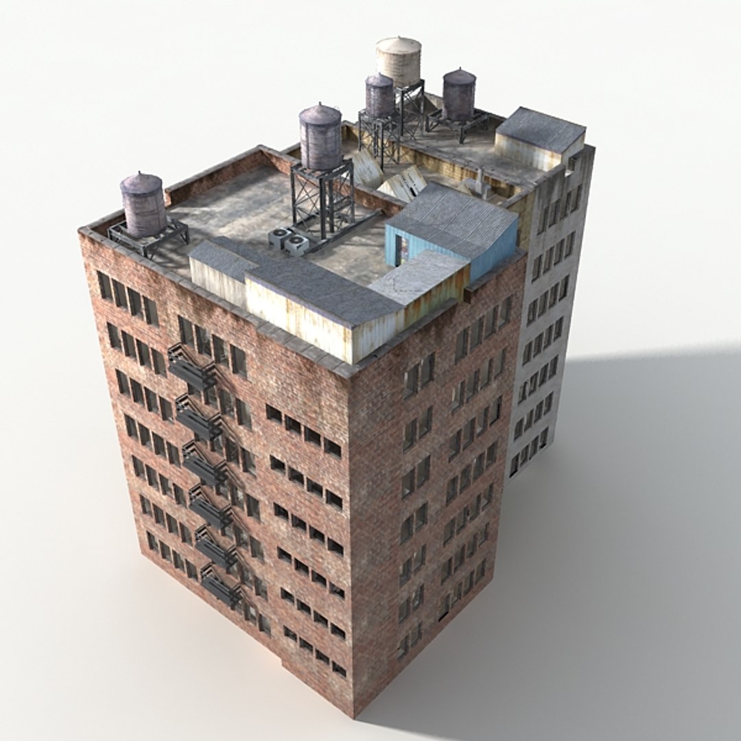 3d Residental Building Complex