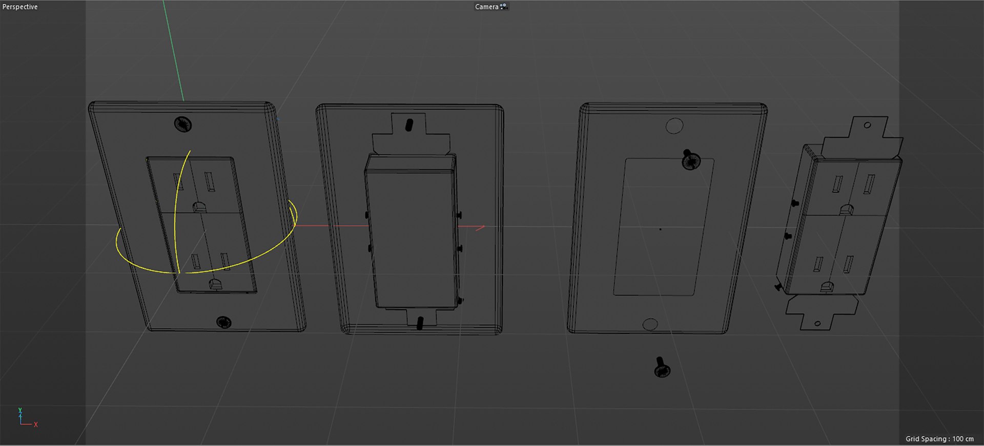 Plaque Electrique 3D Model TurboSquid 1756083