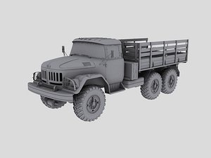 Russian_Zil_truck_high poly