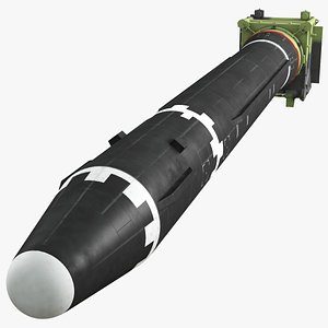 hwasong-15 intercontinental ballistic missile 3D model