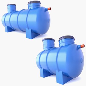 Plastic Septic Tanks v5 model