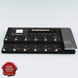 Multi effects for guitar Line6 Pod Hd 500