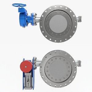 Butterfly Valve 3D model