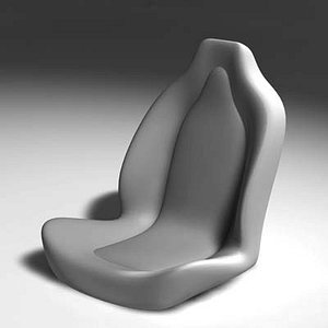 3d model sports seat
