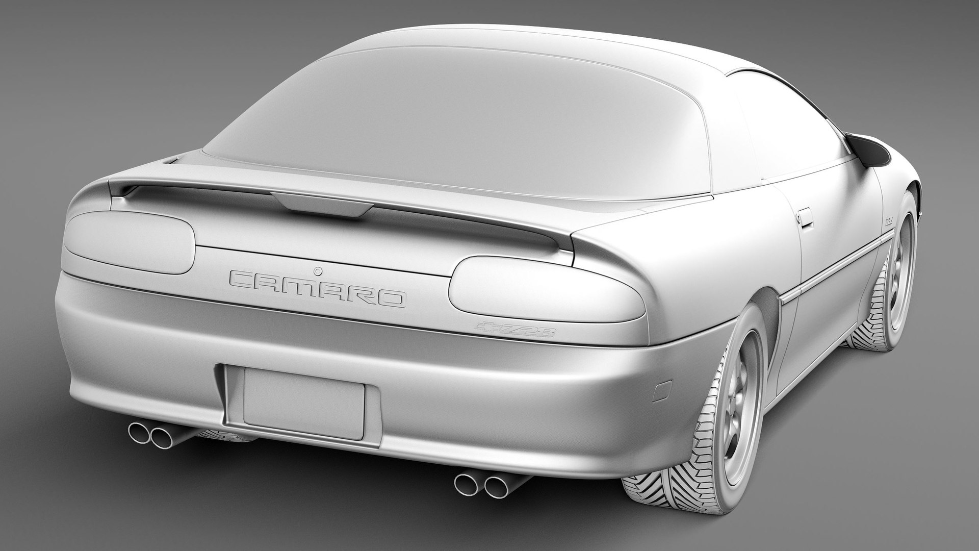 Chevrolet Camaro 1994 1997 3d Max