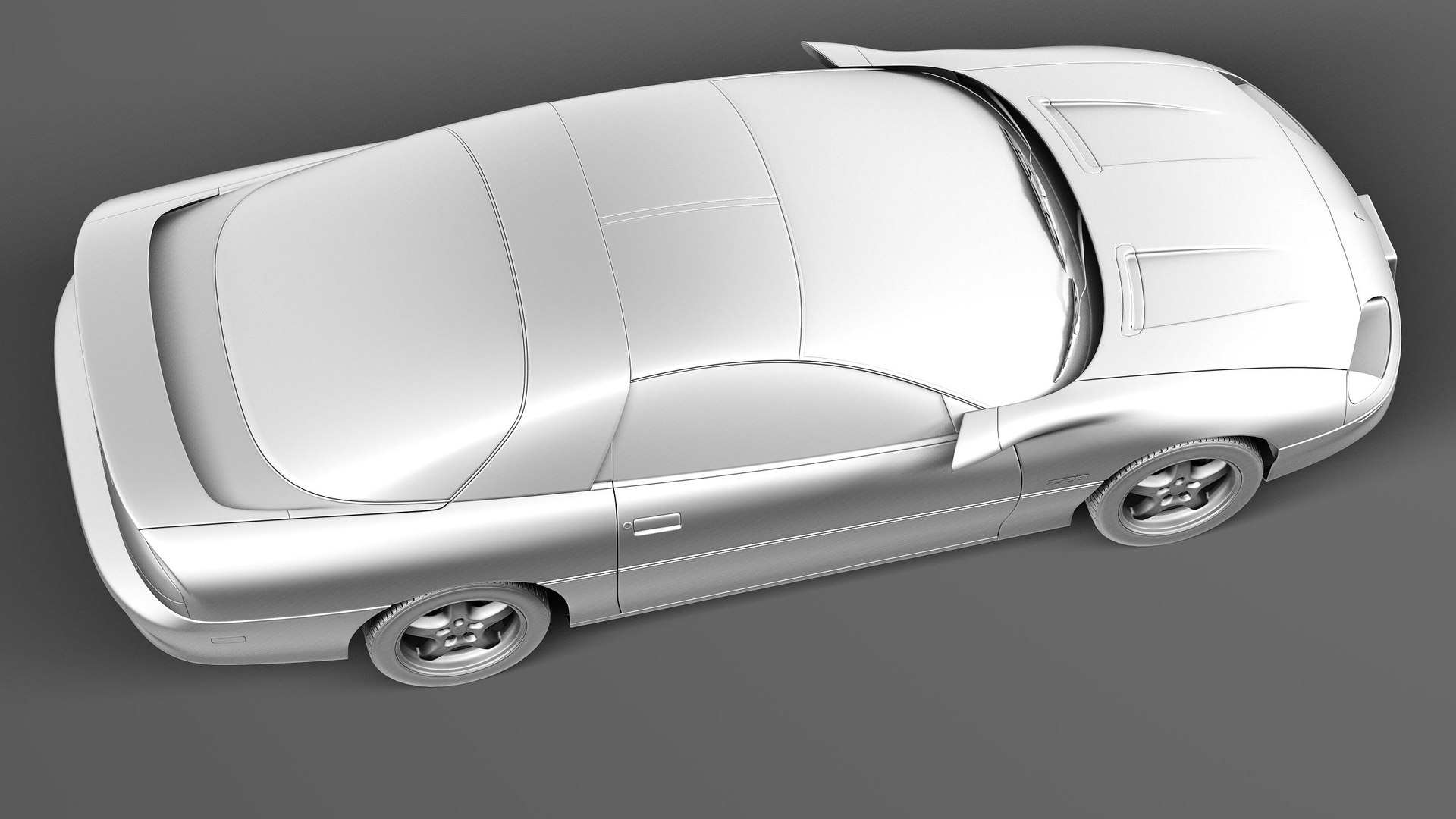 Chevrolet Camaro 1994 1997 3d Max
