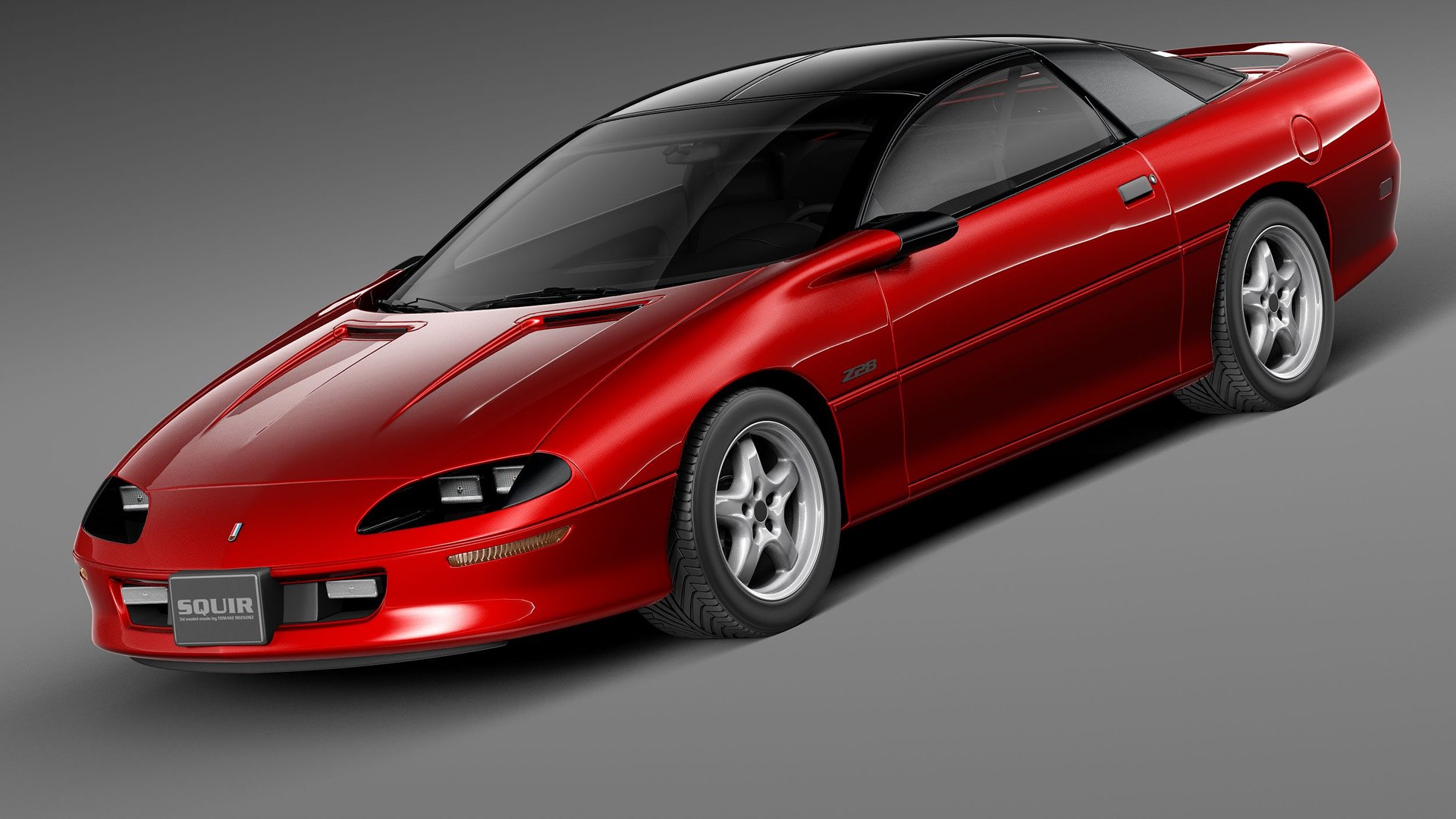 シボレーカマロZ28 1994-19973Dモデル - TurboSquid 686178