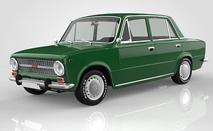 Fiat 124 3D model