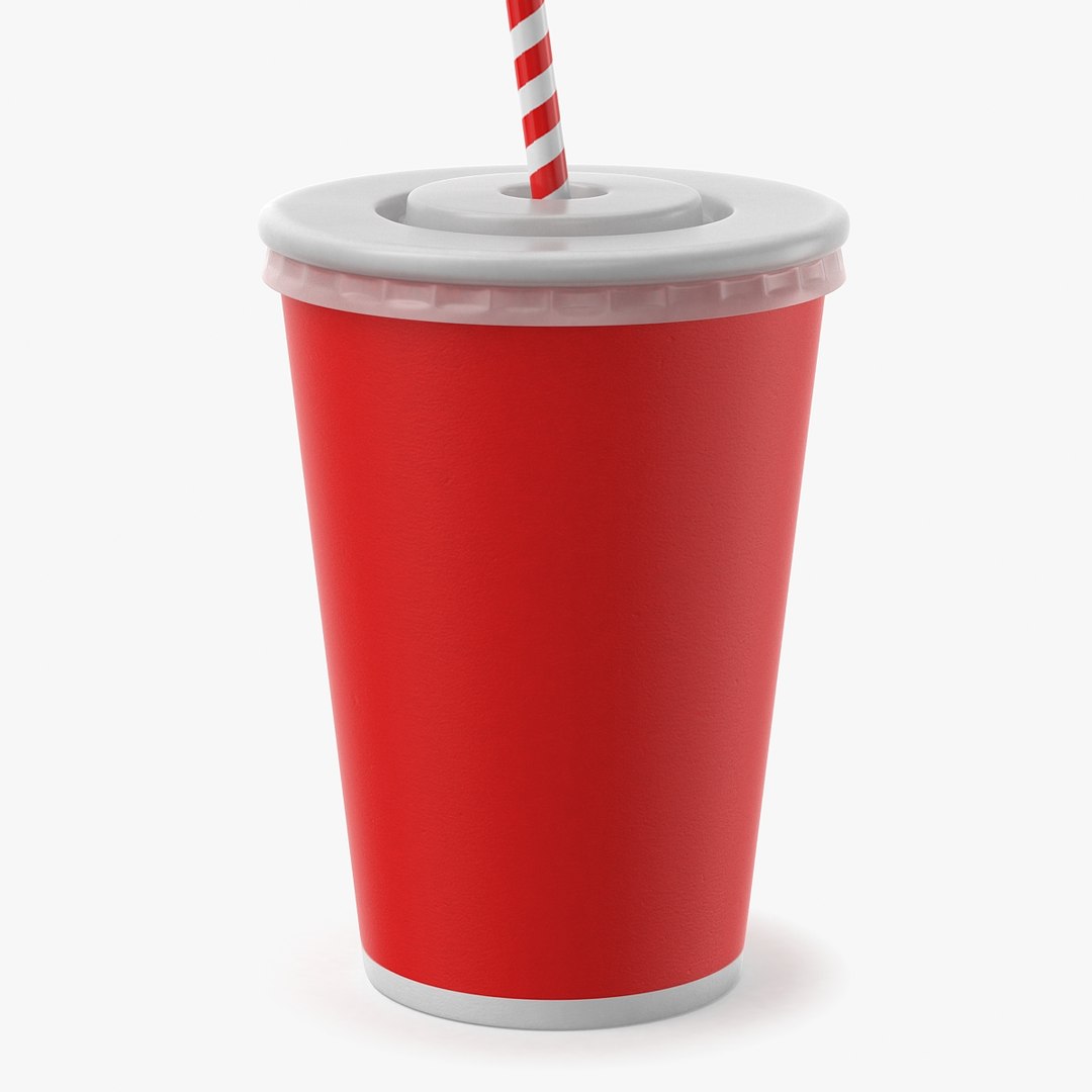 Cartoon Soda Cup 3D model - TurboSquid 2059992