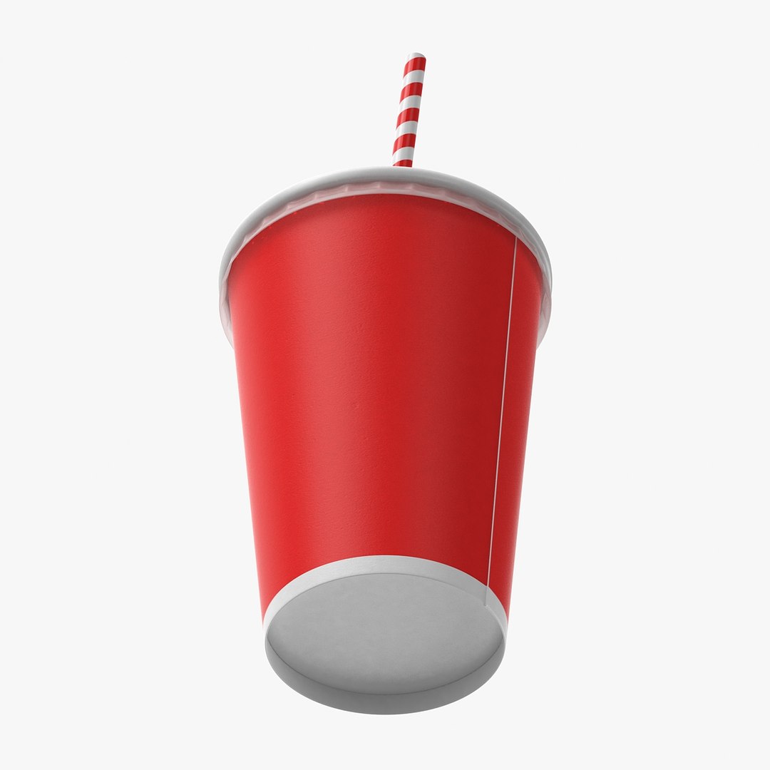 Cartoon Soda Cup 3D model - TurboSquid 2059992