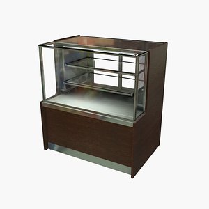 meat cold food display 3D model
