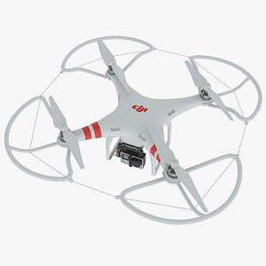 DJI Phantom 2 Quadcopter with GoPro 4 Camera Without Remote Control