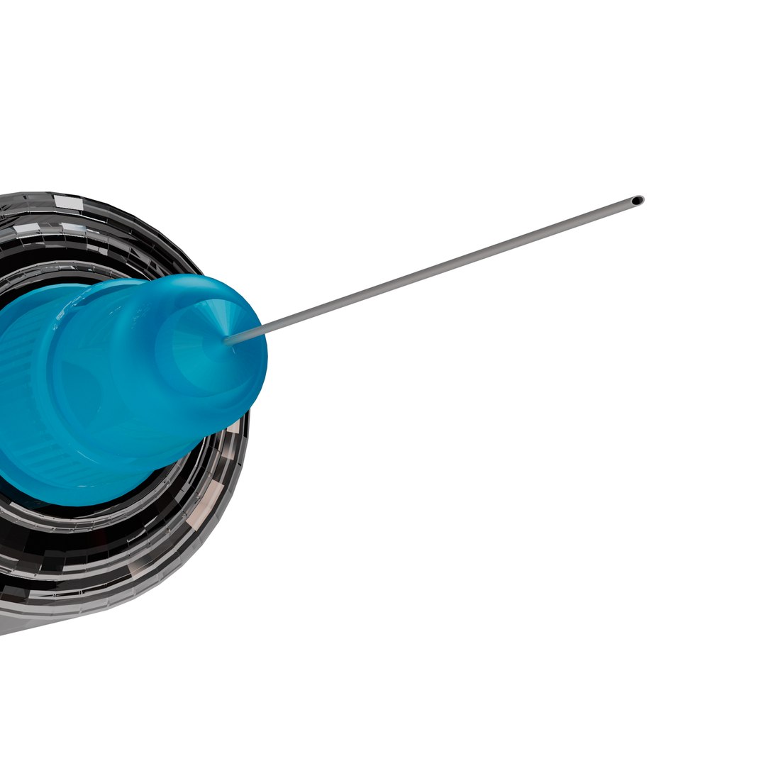 Syringe Model - TurboSquid 2230546