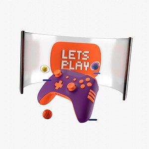 Game Controller 3D model