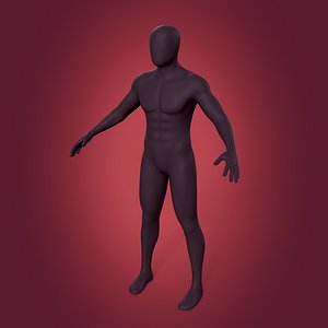 Rigged Character - IK-FK Rig - Man Humanoid Ninja Robot Fighter