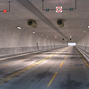 road tunnel 3D