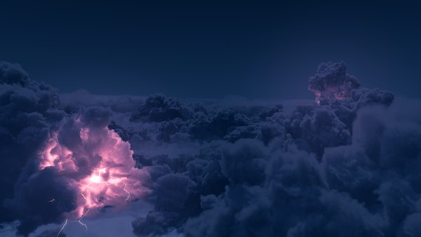 3D photorealistic cloud model