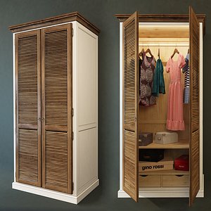 Wardrobe 2-door Folk. Wellige