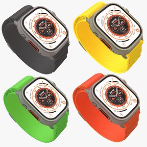 Apple Watch Ultra 3D model