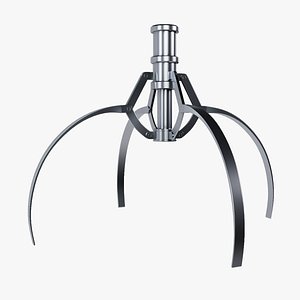 3D Model of  Metal Claw 8 3D model