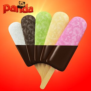 3D panda stix