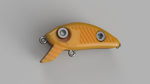 3D model TOPWATER FISHING LURE WOBBLER