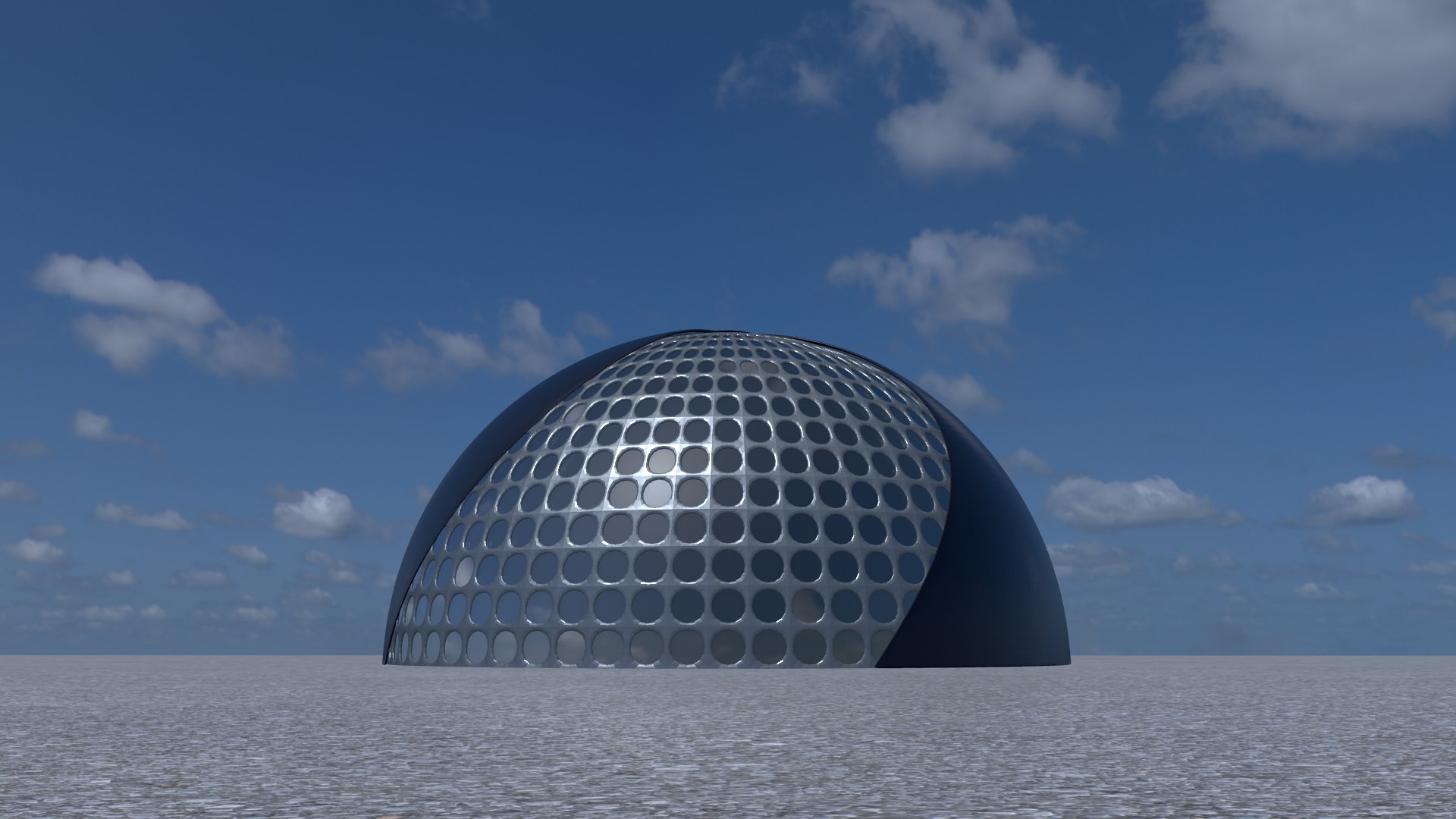 3D Dome Model - TurboSquid 1815844