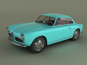 3d max alfa romeo giulietta sprint